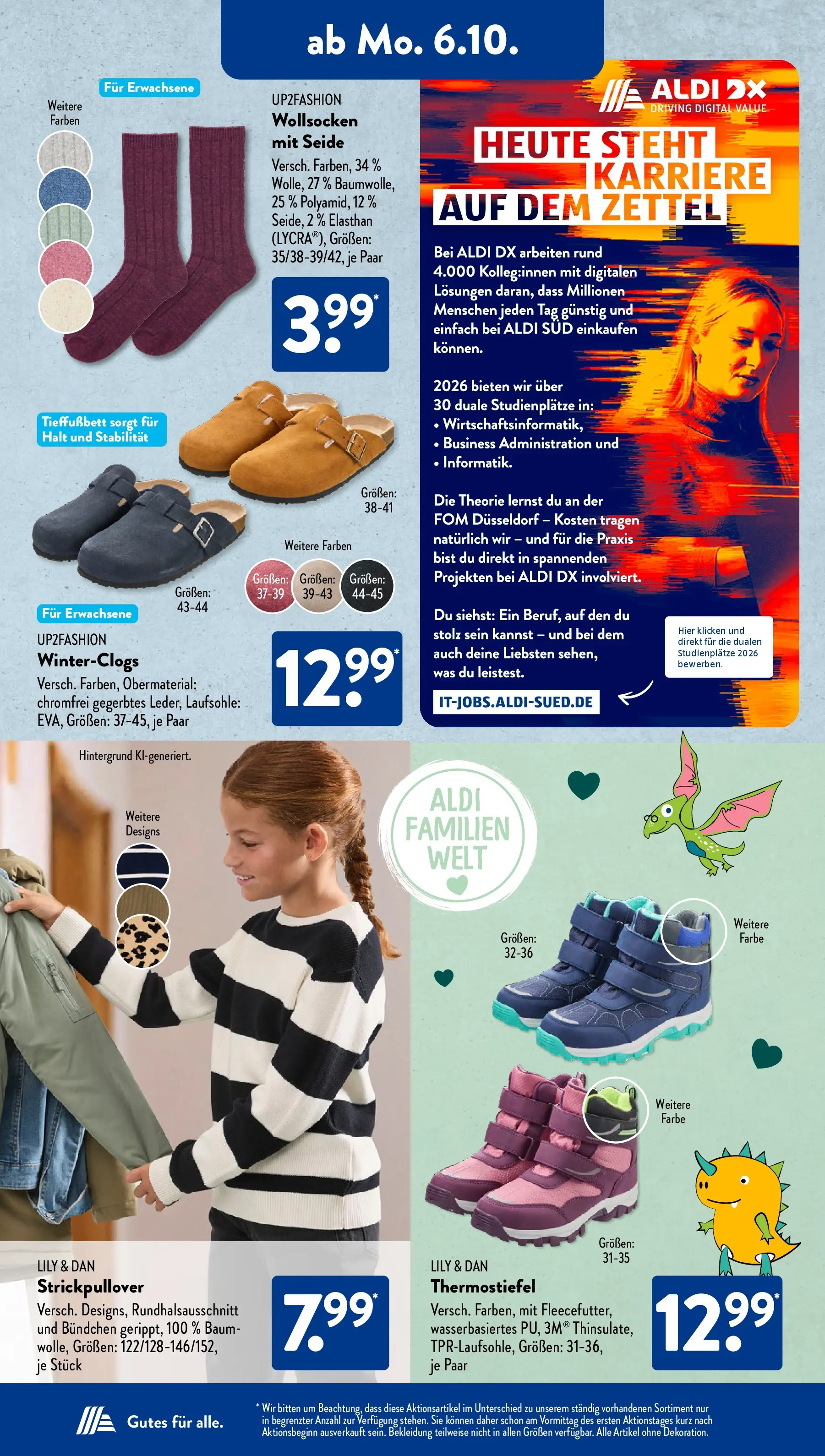 Aldi Süd - Aldi Süd: Wochenangebote (ab 05.10.2025) zum Blättern | Seite: 16 | Produkte: Up2fashion, Bekleidung