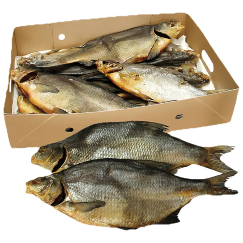 Brassen, unausgenommen, gesalzen und gedoerrt