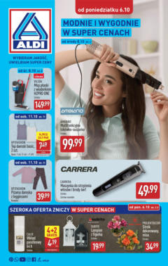 Pogląd oferty "Aldi Gazetka - Artykuły przemysłowe i tekstylia" - ważna od 06.10.2025