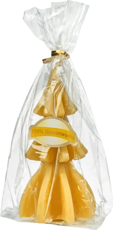 Dekorieren & Einrichten Figurenkerze, Tannenbaum aus 100 % Bienenwachs