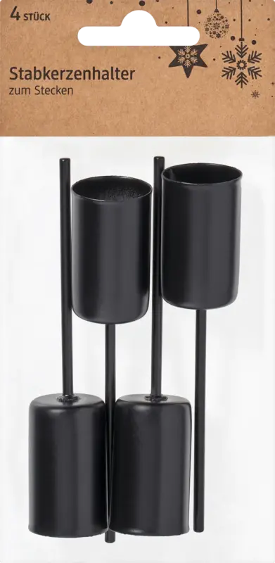 BOLTZE Stabkerzenhalter zum Stecken