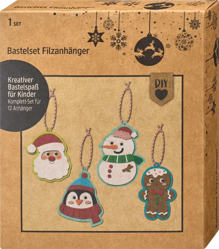 BRAUNS-HEITMANN Bastelset Filzanhänger