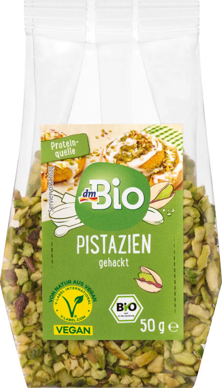 dmBio Pistazien, gehackt