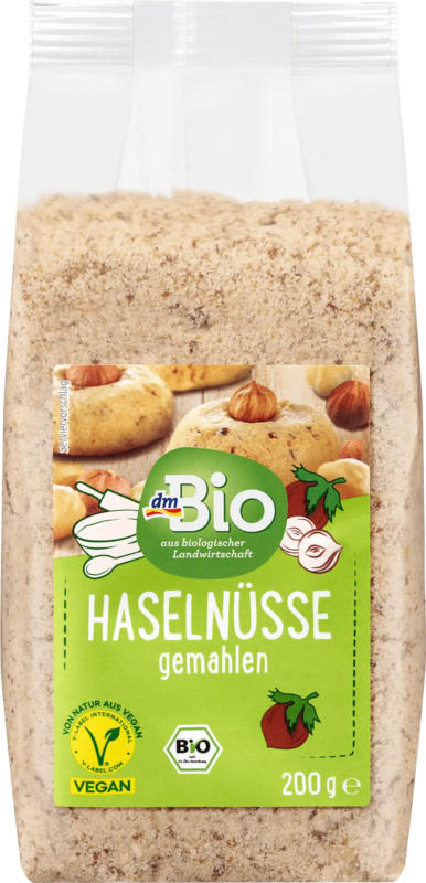 dmBio Haselnüsse, gemahlen