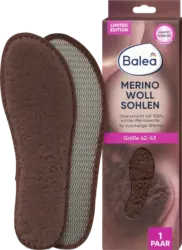Balea Einlegesohlen Merino Woll Sohlen Gr. 42/43 (1 Paar)