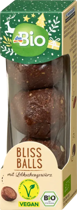 dmBio Bliss Balls, Lebkuchengewürz