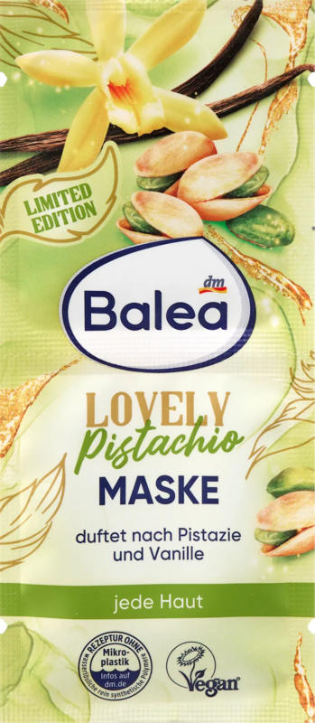 Balea Tuchmaske Lovely Pistachio