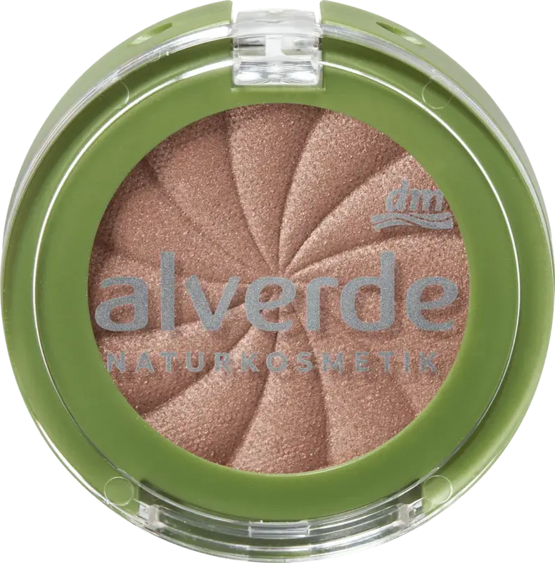 alverde NATURKOSMETIK Lidschatten Mono 27 Sparkly Brown