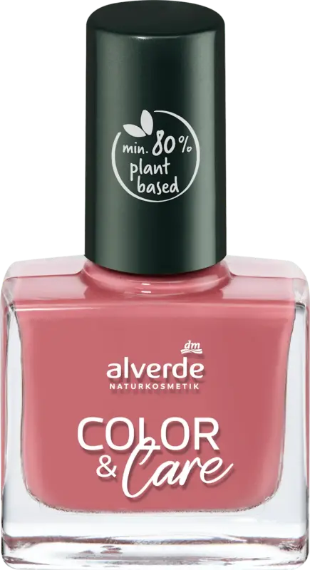 alverde NATURKOSMETIK Nagellack Color & Care 180 Dusty Rose