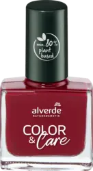 alverde NATURKOSMETIK Nagellack Color & Care 200 Red Wine