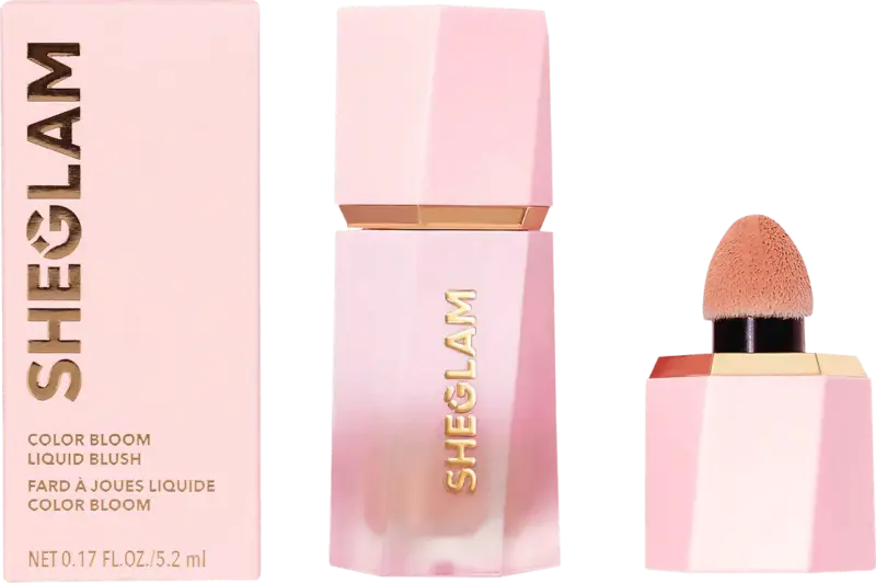 SHEGLAM Blush Liquid Matte Color Bloom Finish-Hush Hush