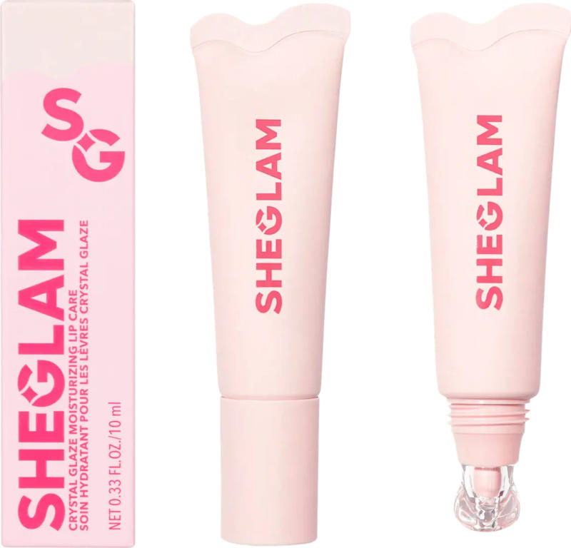 SHEGLAM Lipgloss Care Crystal Glaze Strawberry Milk