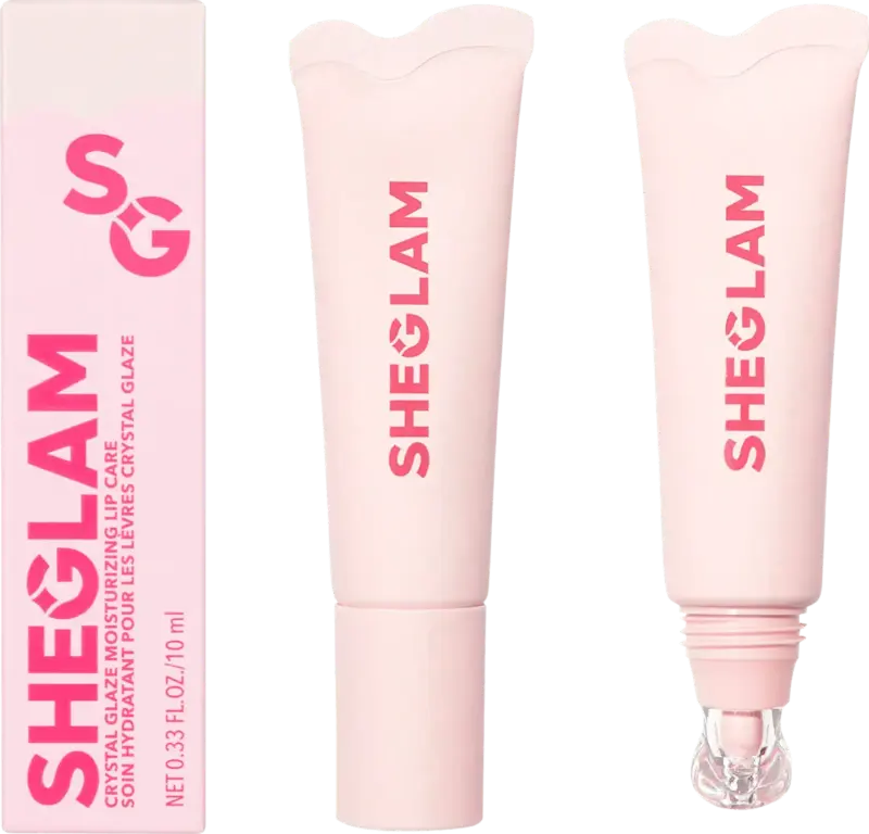 SHEGLAM Lipgloss Care Crystal Glaze Strawberry Milk