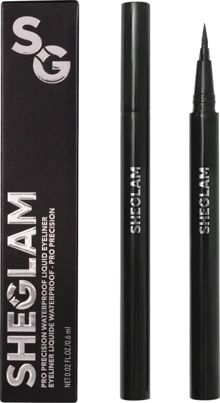 SHEGLAM Liquid Eyeliner Pro Precision Waterproof Black