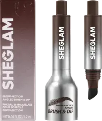 SHEGLAM Augenbrauenstift Brow-Fection Angled Brush & Dip Chocolate