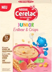 Nestlé Cerelac Getreidebrei Erdbeer & Crisps ab dem 12. Monat