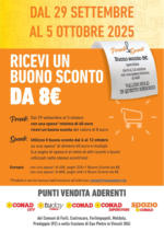 TuDay Conad Ricevi un buono sconto da 8€ - al 04.10.2025