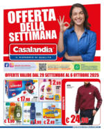 Casalandia Offerta della settimana - al 06.10.2025