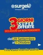Surgelè 3 giorni di super offerte - al 01.10.2025