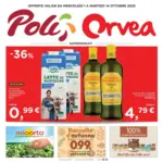 Orvea OFFERTE VALIDE DA MERCOLEDÌ 1 A MARTEDÌ 14 OTTOBRE 2025 - al 14.10.2025