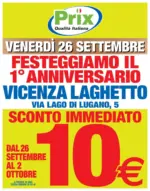 Prix FESTEGGIAMO IL 1° ANNIVERSARIO - al 06.10.2025