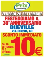 Prix FESTEGGIAMO IL 30°ANNIVERSARIO - al 06.10.2025
