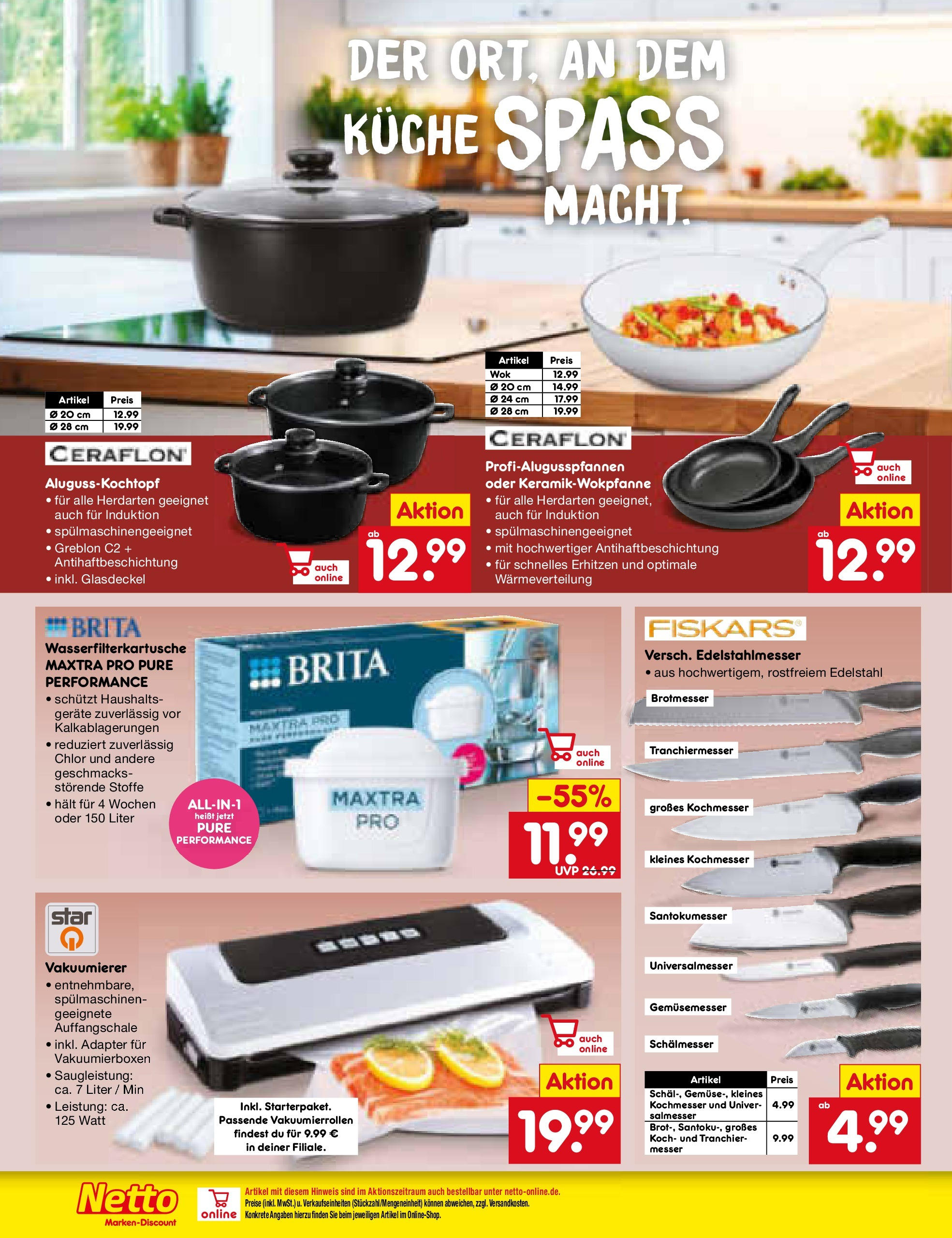 Netto Marken-Discount prospekt Nordhausen	 (ab 05.10.2025) » Angebote | Seite: 28 | Produkte: Adapter, Vakuumierer, Küche