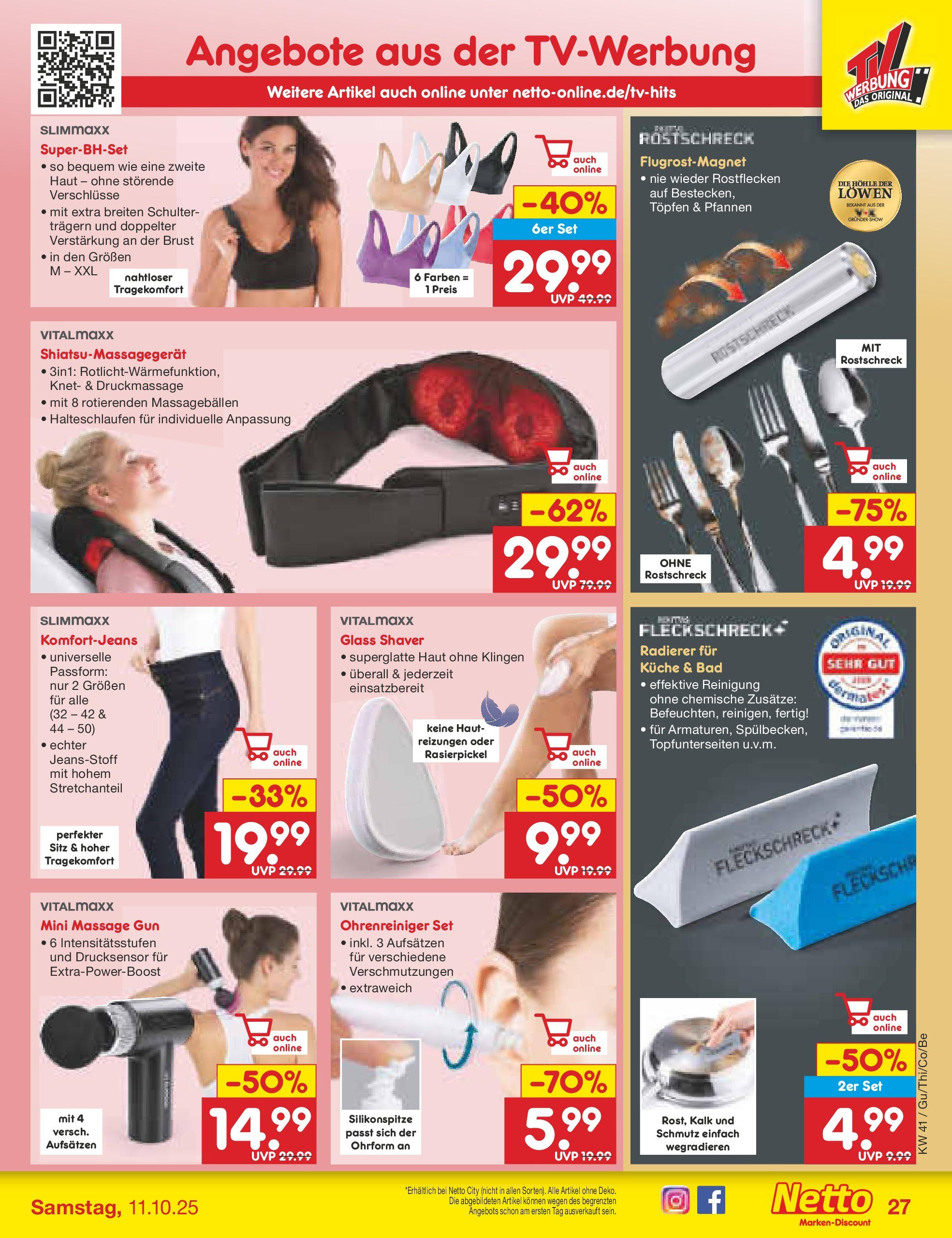 Netto Marken-Discount prospekt Thiendorf	 (ab 05.10.2025) » Angebote | Seite: 31 | Produkte: Bad, Küche
