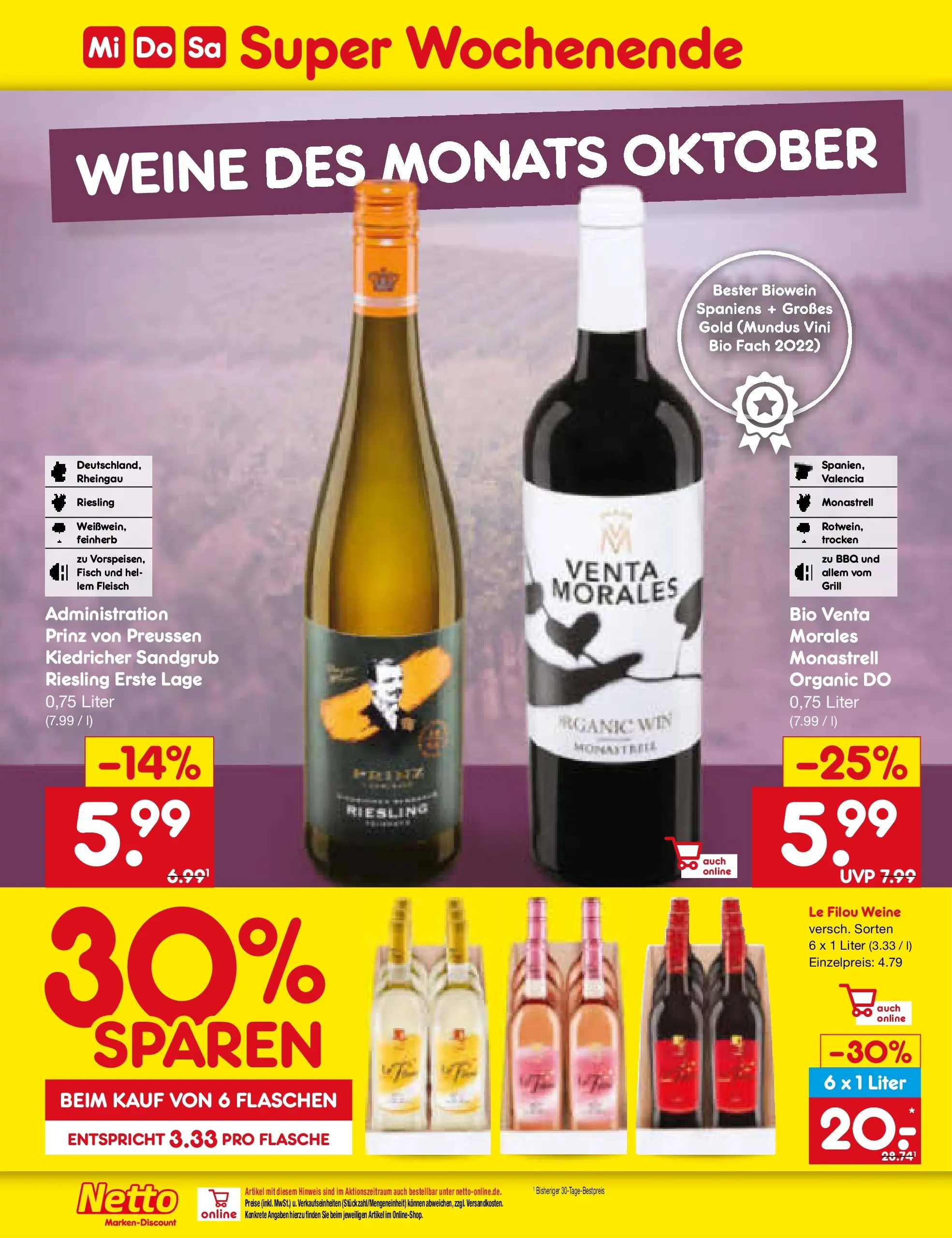 Netto Marken-Discount prospekt Bremen-Lesum	 (ab 06.10.2025) » Angebote | Seite: 30 | Produkte: Dusche, Äpfel, Finish, Creme