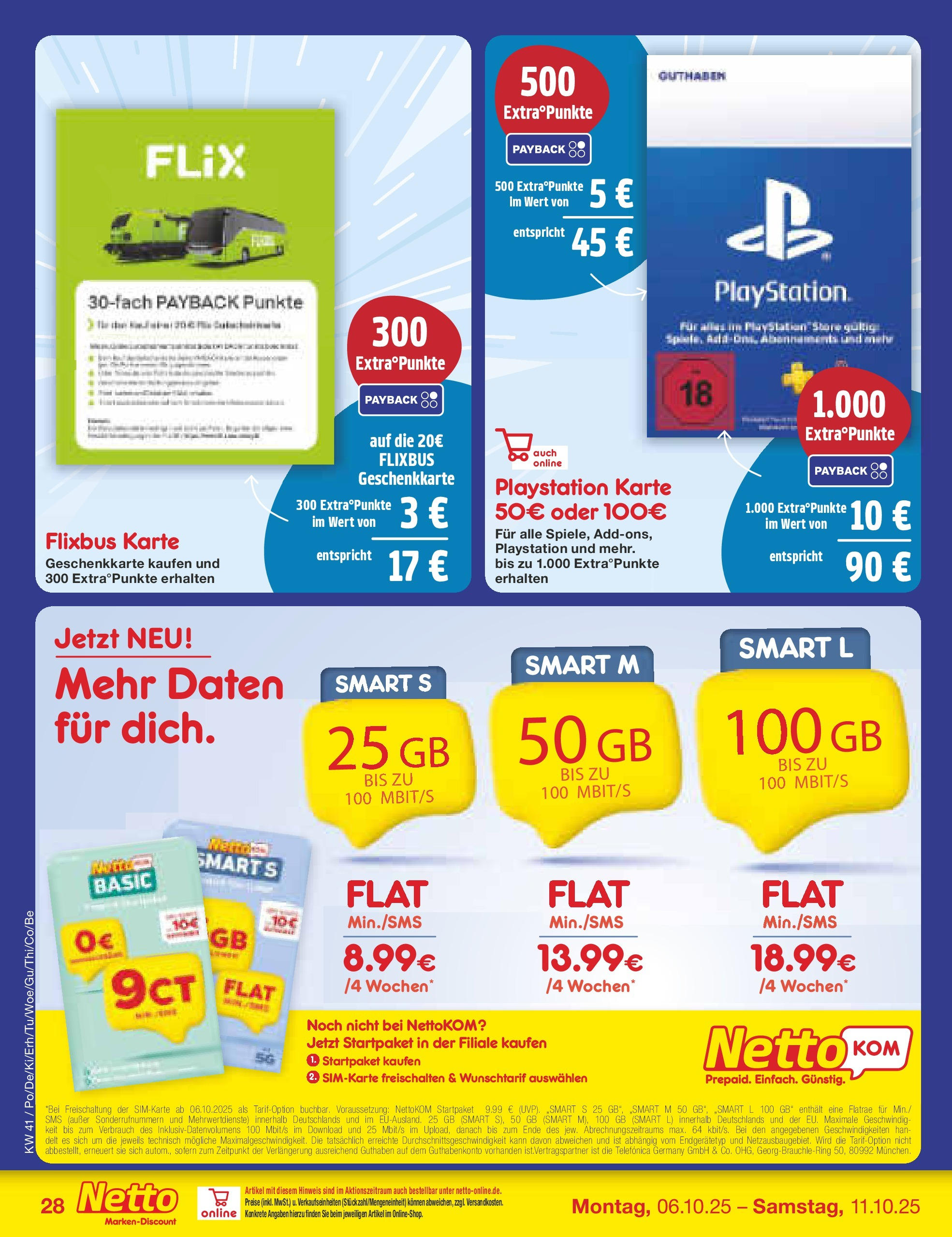 Netto Marken-Discount prospekt Thiendorf	 (ab 05.10.2025) » Angebote | Seite: 32 | Produkte: Playstation