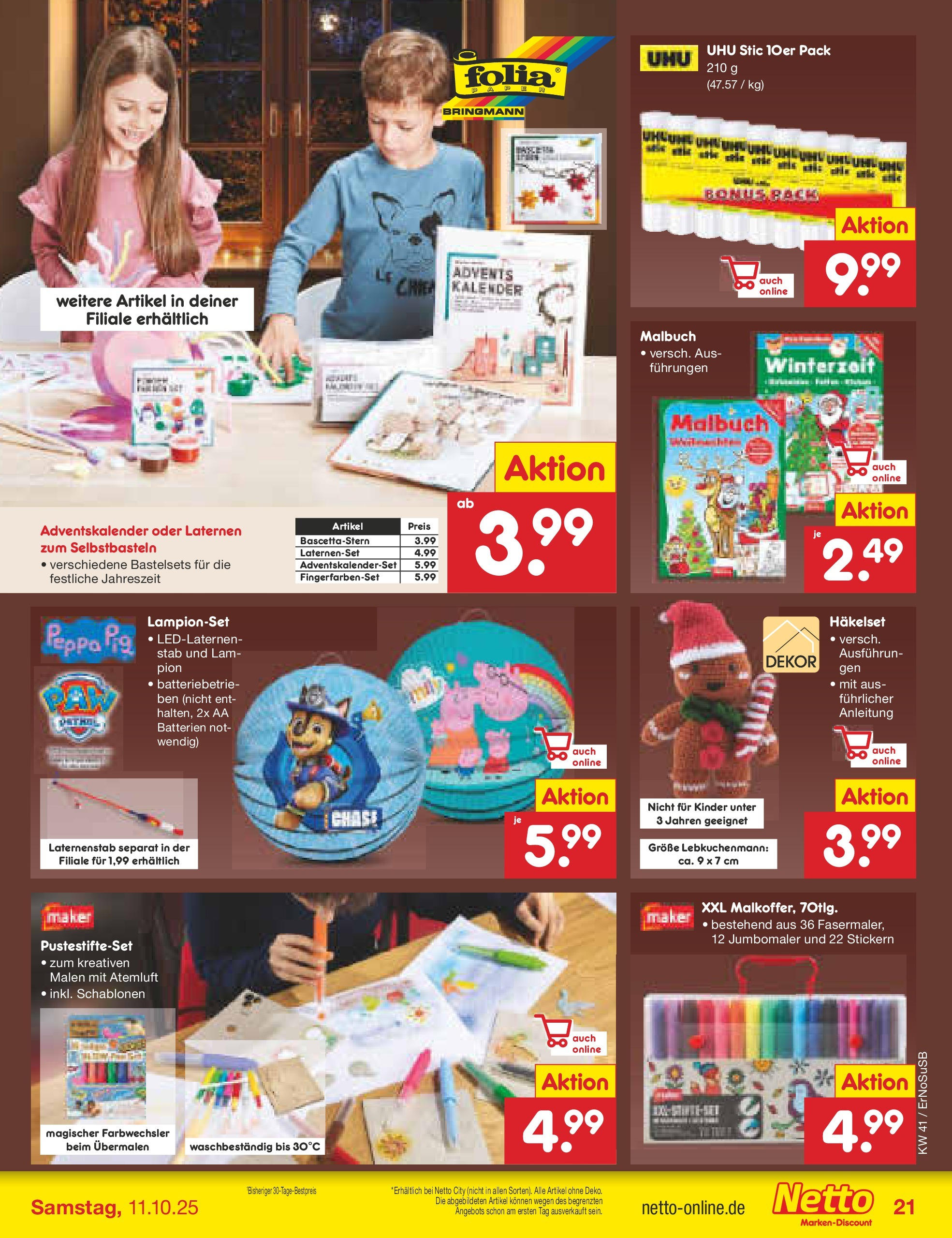 Netto Marken-Discount prospekt Nordhausen	 (ab 05.10.2025) » Angebote | Seite: 25 | Produkte: Batterien