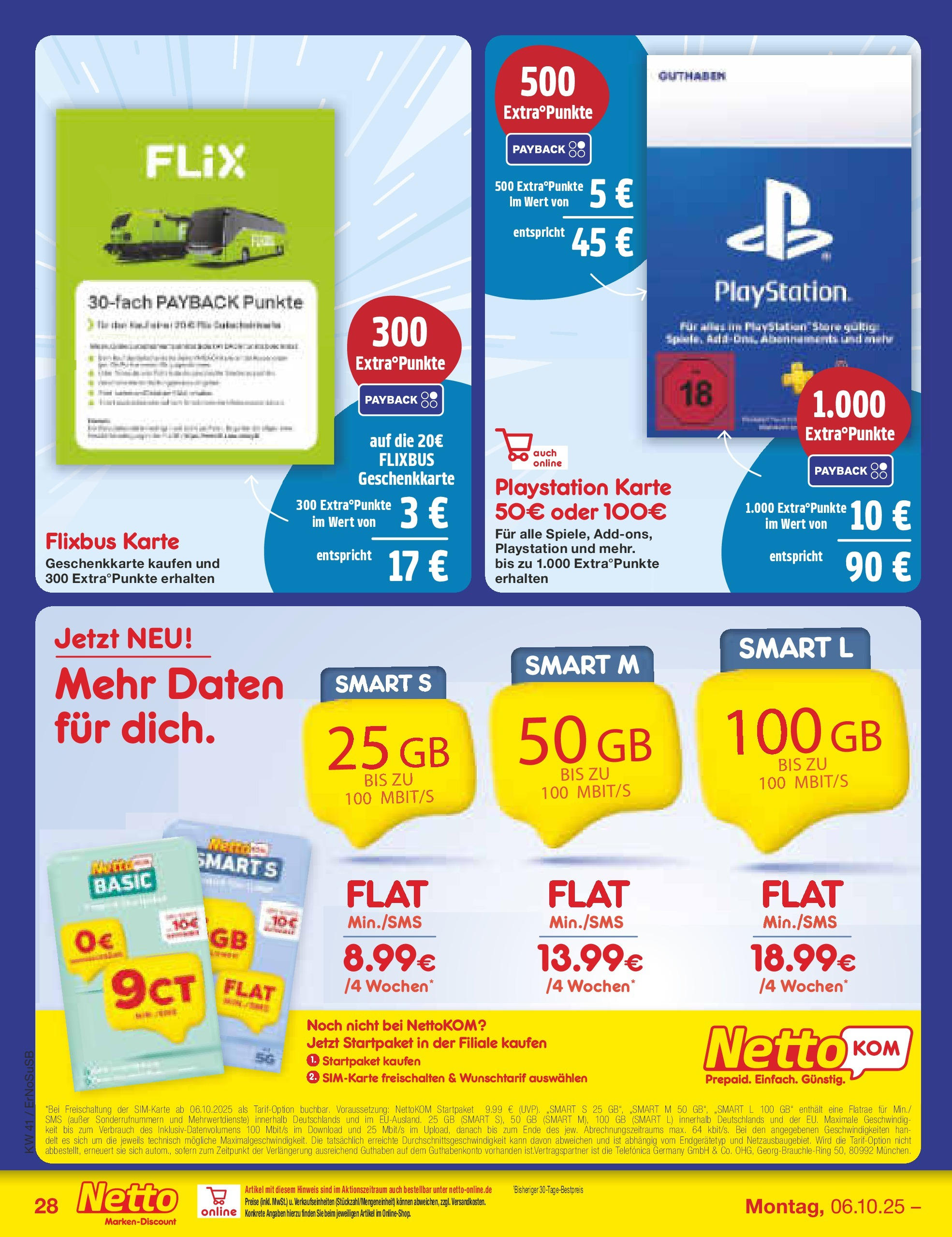 Netto Marken-Discount prospekt Nordhausen	 (ab 05.10.2025) » Angebote | Seite: 36 | Produkte: Playstation