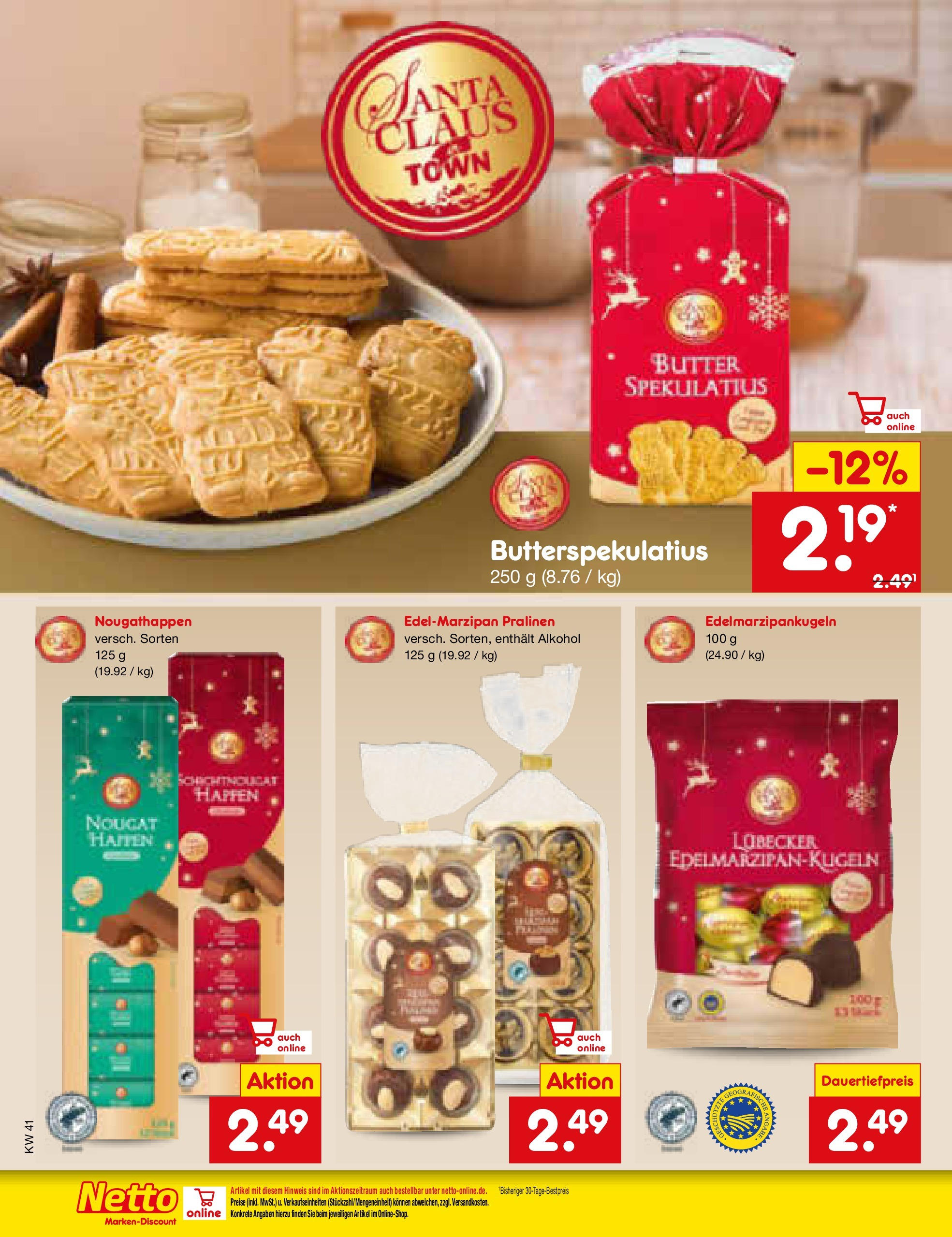 Netto Marken-Discount prospekt Nordhausen	 (ab 05.10.2025) » Angebote | Seite: 54 | Produkte: Butter