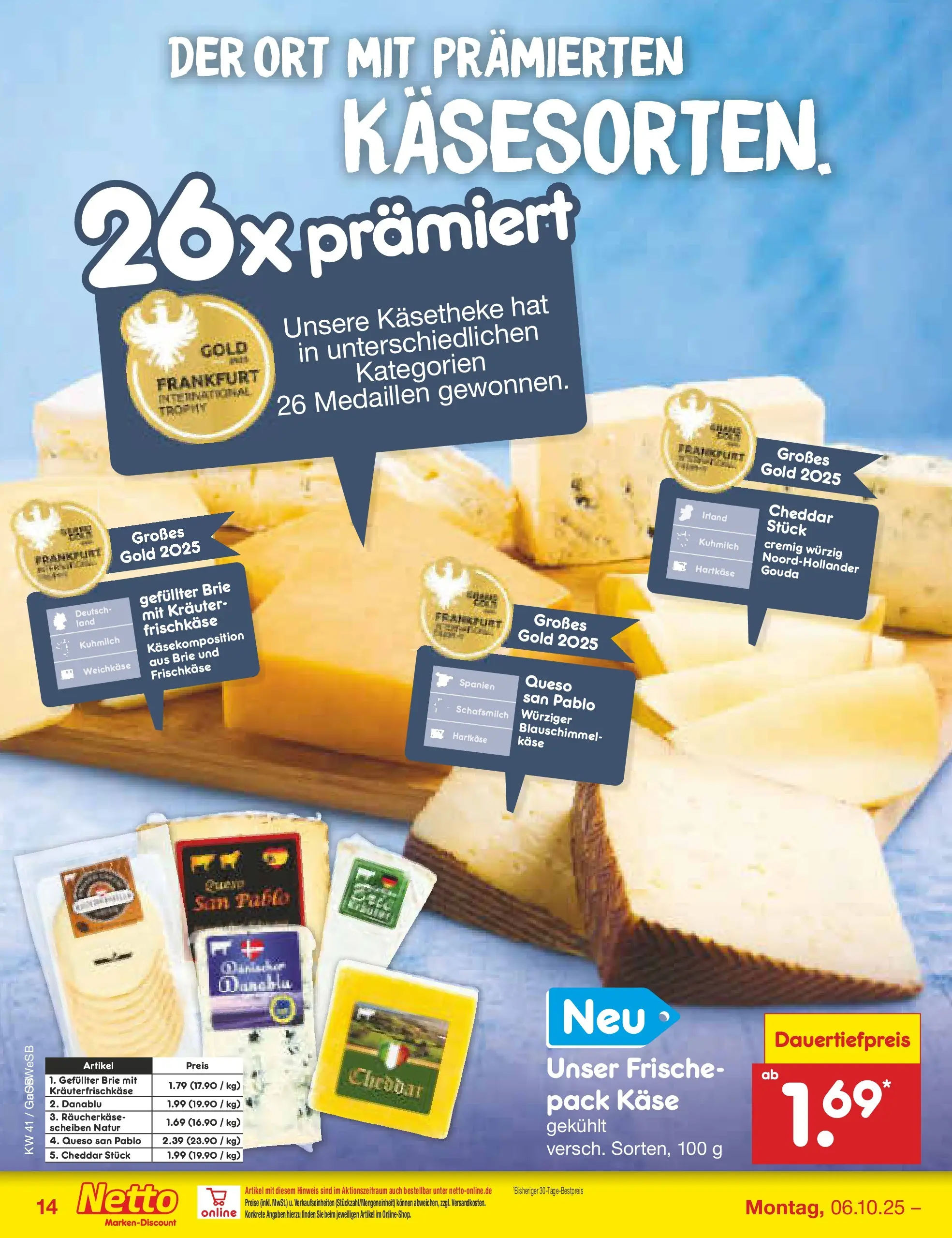 Netto Marken-Discount prospekt Bremen-Lesum	 (ab 06.10.2025) » Angebote | Seite: 16 | Produkte: Mandeln