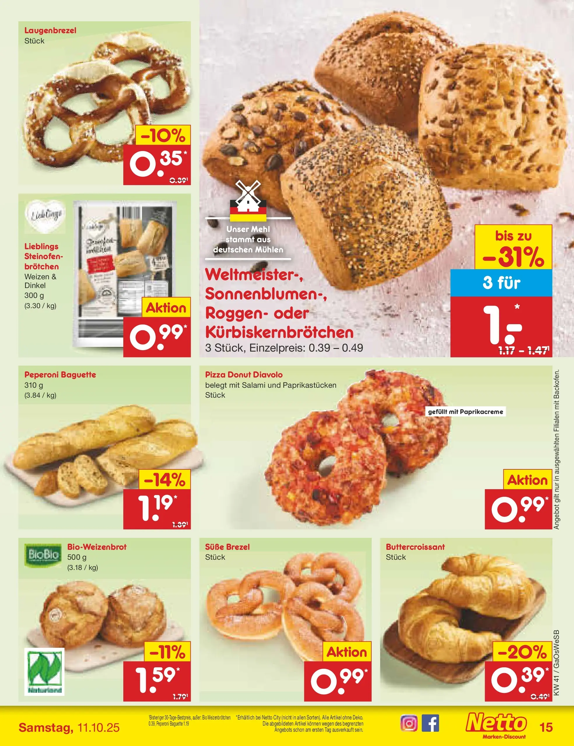 Netto Marken-Discount prospekt Bremen-Lesum	 (ab 06.10.2025) » Angebote | Seite: 17 | Produkte: Rum, Bad