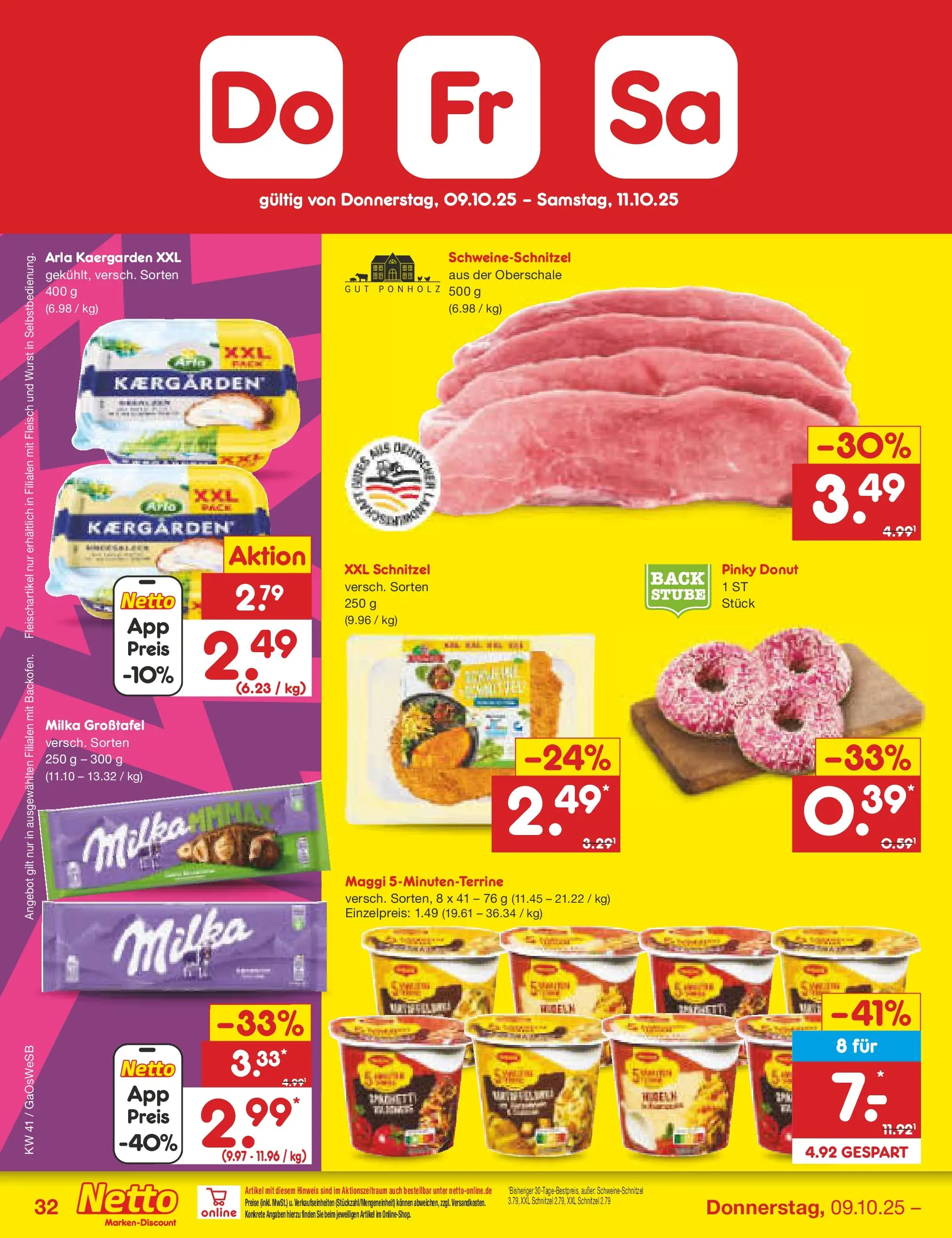 Netto Marken-Discount prospekt Bremen-Lesum	 (ab 06.10.2025) » Angebote | Seite: 38 | Produkte: Äpfel, Paprika, Obst, Blumenkohl