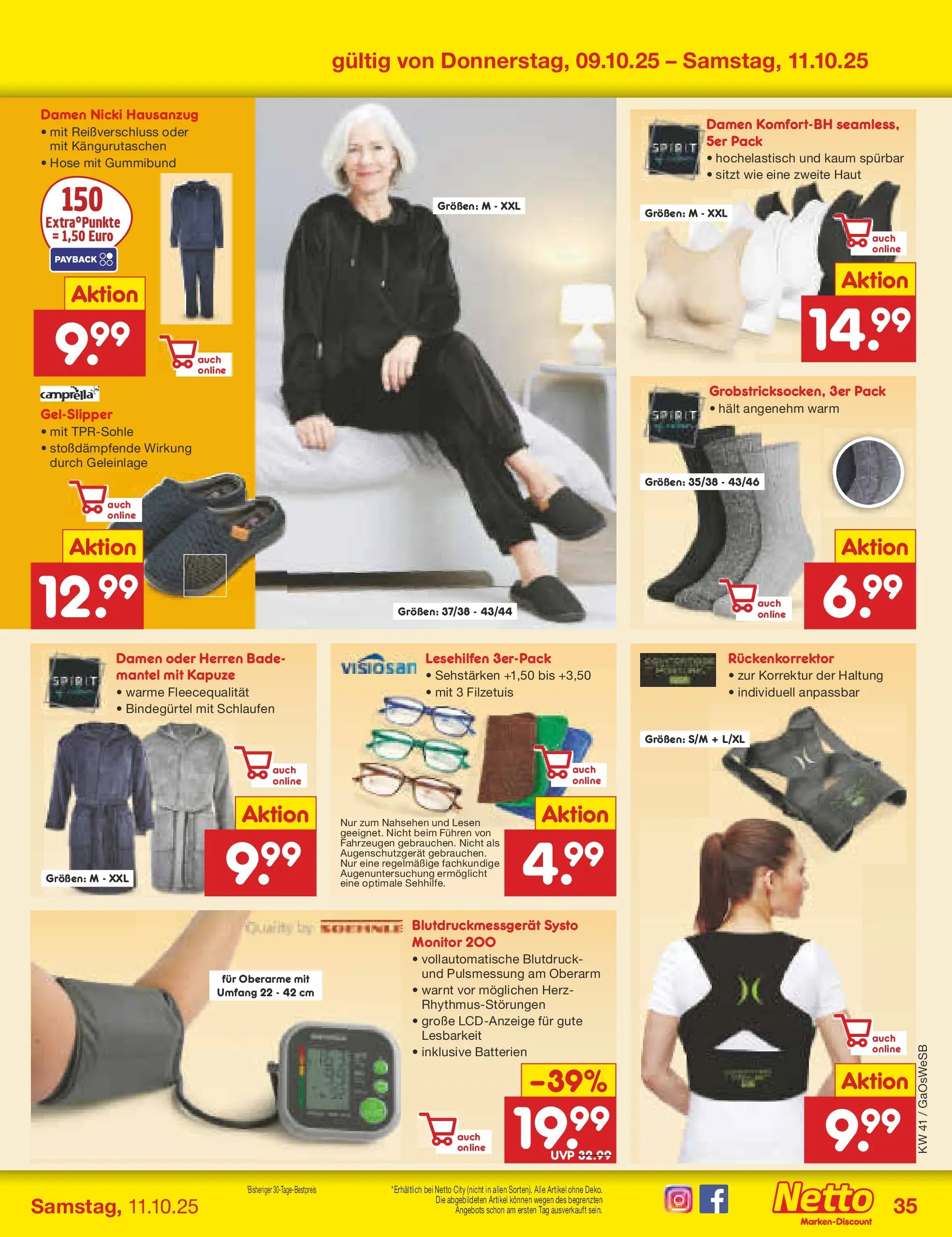 Netto Marken-Discount prospekt Bremen-Lesum	 (ab 06.10.2025) » Angebote | Seite: 41 | Produkte: Quark, Creme, Kartoffeln, Salat