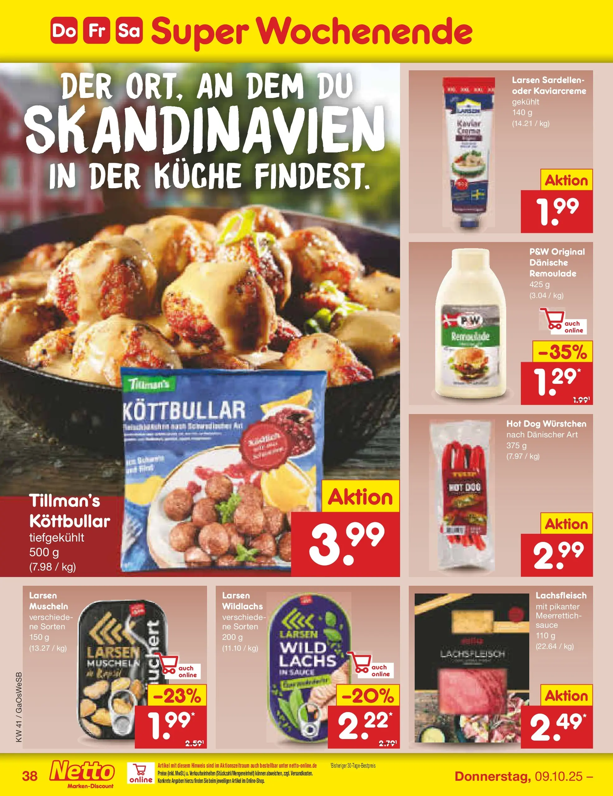 Netto Marken-Discount prospekt Bremen-Lesum	 (ab 06.10.2025) » Angebote | Seite: 44 | Produkte: Knorr, Champignons, Pfifferlinge