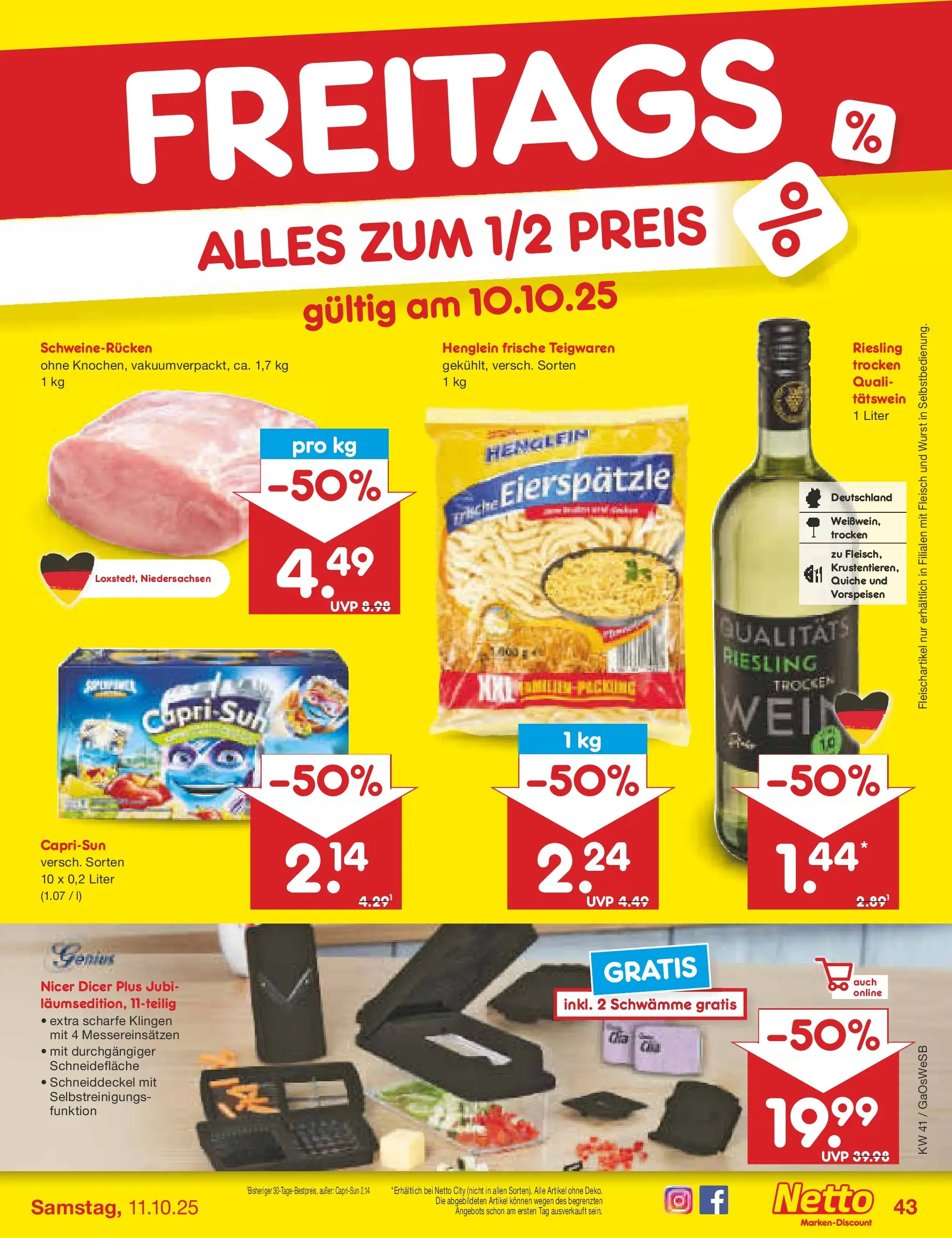 Netto Marken-Discount prospekt Bremen-Lesum	 (ab 06.10.2025) » Angebote | Seite: 49