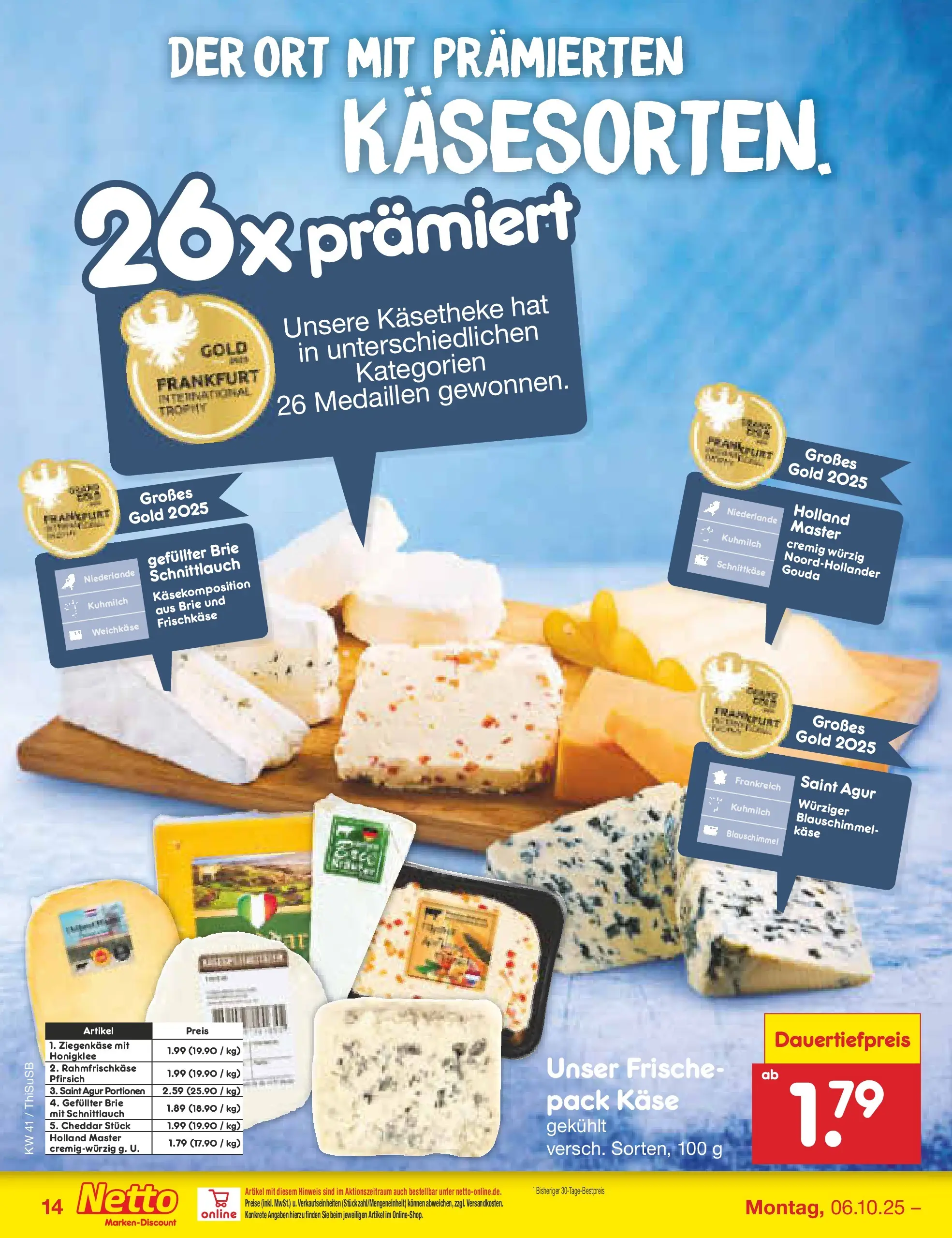 Netto Marken-Discount prospekt Pirna	 (ab 06.10.2025) » Angebote | Seite: 16 | Produkte: Mandeln