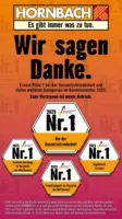 Hornbach: Es gibt immer was zu tun.