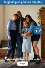 Toujours plus pour les familles