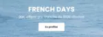 Roxy French days 20€ offerts par tranche de 100€ d'achat - au 05.10.2025