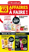 Kruidvat Dépliant 40 - au 05.10.2025