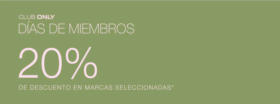 20% de descuento