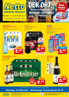 Netto Marken-Discount prospekt Eckartsberga	 ab 05.10.2025 gültig
