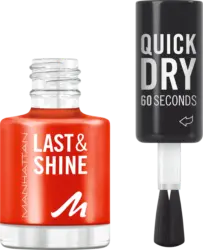 MANHATTAN Cosmetics Nagellack Last & Shine 106 Citrus Me