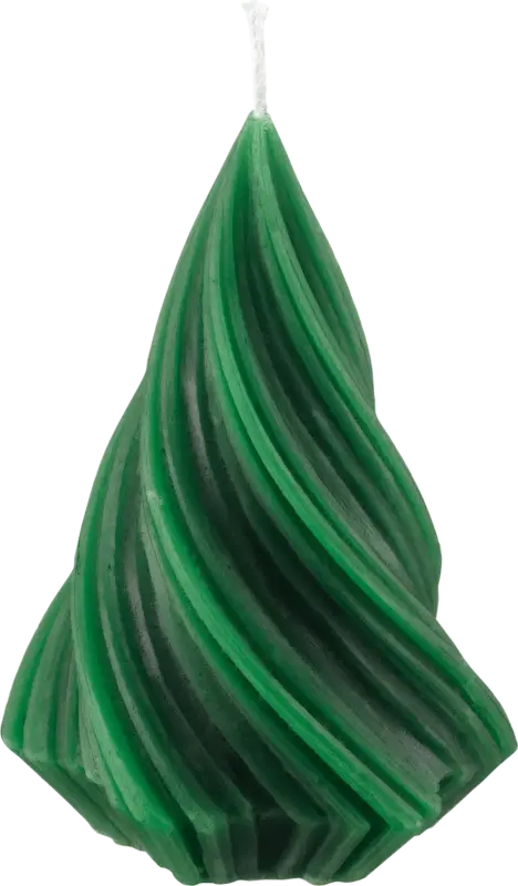 Profissimo Kerze gedreht, Tannenbaum, grün