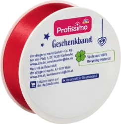 Profissimo Geschenkband, rot