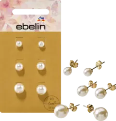 ebelin Ohrstecker Perlen